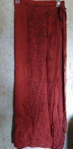 Boho Wrap maxi skirt